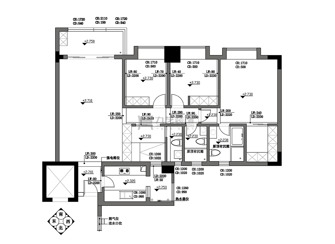 原始建筑結(jié)構(gòu)圖