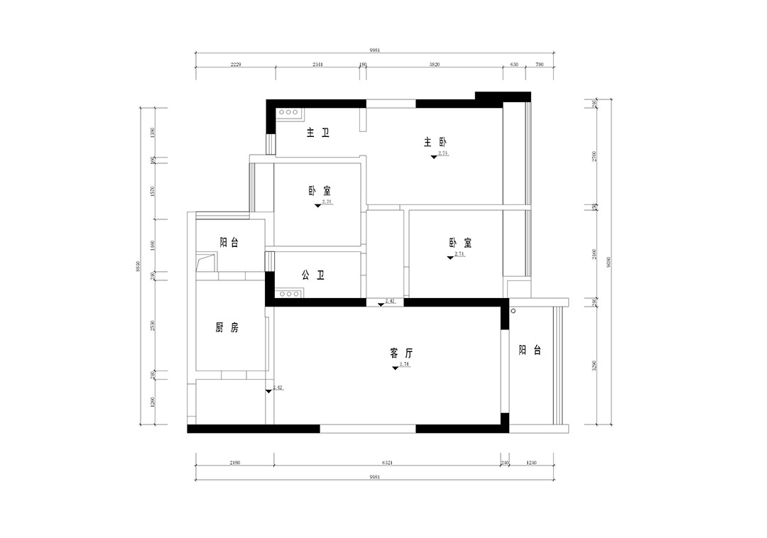 原始結(jié)構(gòu)圖