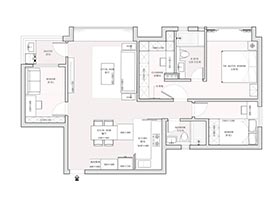 駿景花園-125㎡現(xiàn)代簡約